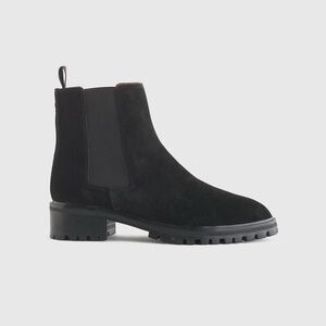 Quince Black Ankle Boots